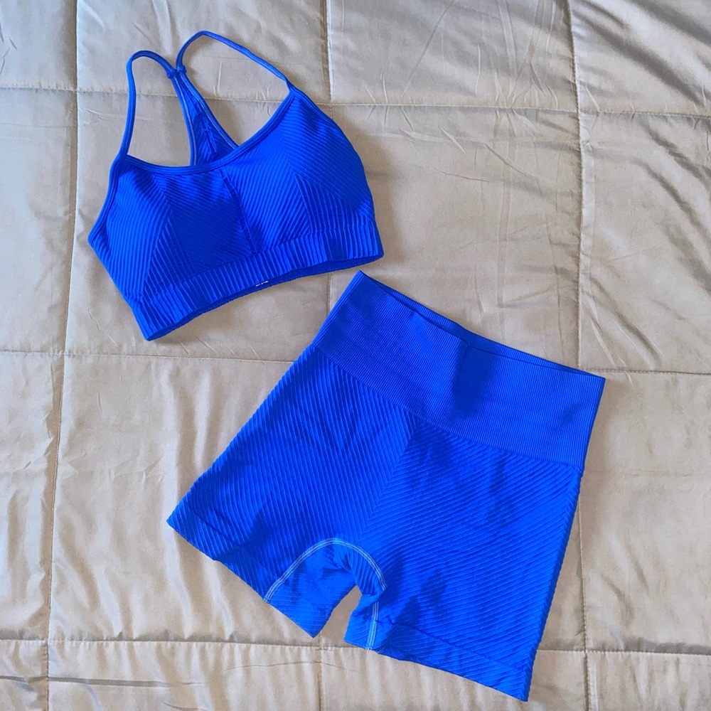 Blue workout set 💙